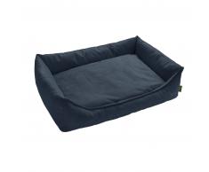 HUNTER Eiby Hundesofa - blau - Außen: 60x40 cm, Innen: 50x35 cm