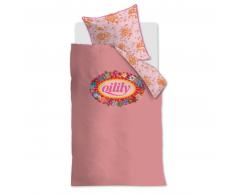 Oilily Prom Flowers Bettwäsche-Set - pink - 135x200 / 80x80 cm