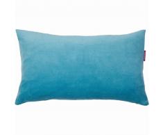farbenfreunde Interieur Kissenhülle aus Nicky-Stoff - aqua - 30x50 cm