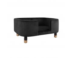 Leitmotiv Royal Sofa für Hunde & Katzen - black - 74x38,5x31 cm
