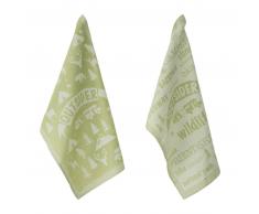 pad CAMPER Geschirrtuch 2er-Set - light green - 50x70 cm