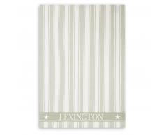 LEXINGTON Icons Cotton Twill Waffle Striped Geschirrtuch - sage green-white - 50x70 cm