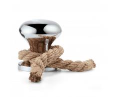 Philippi Hamburger Türstopper - Nickel poliert - Höhe: 12 cm - Ø 10 cm