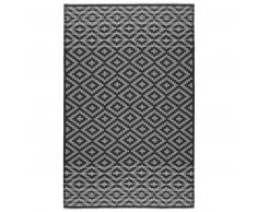 Eagle Products CASABLANCA Decke aus Kaschmir & Schurwolle - schwarz-mausgrau - 140x215 cm