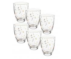Pip Studio Royal Christmas Wasserglas-6er-Set