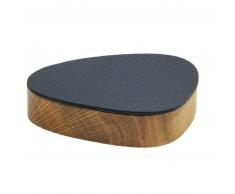 Lind DNA Wood Box&Lid Curve Oak Holzkiste mit Deckel - nature/ black - 12,5x14 cm