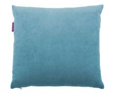 farbenfreunde Interieur Kissenhülle aus Nicky-Stoff - aqua - 40x40 cm