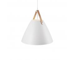 Design for the People Strap 48 Deckenleuchte - A++ - weiss - ø 48 cm - Höhe 48 cm