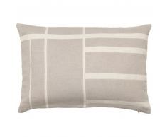 Kristina Dam Studio Architecture Kissenhülle - beige-off white - 40x60 cm