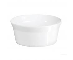 ASA 250°C Soufflé Form rund - weiß - ? 12 cm - Höhe 5 cm