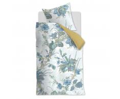Oilily Bering Sea Bettwäsche-Set aus Mako-Satin - Blau - 135x200 / 80x80 cm