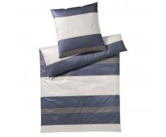 JOOP! Rise Bettwäsche aus Mako-Satin - Midnight - 40x80 cm