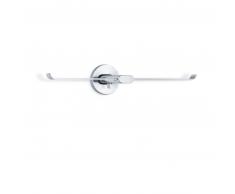 blomus AREO WC-Rollenhalter für 2 Rollen - Edelstahl, matt - 29 x 6 x 11 cm