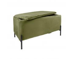 Leitmotiv Snog Sitzbank XL - olive green - 90x45x45 cm