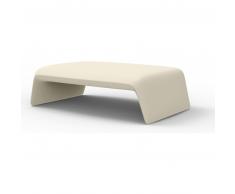 Vondom BLOW Lounge Tisch - ecru - 120x79x35 cm