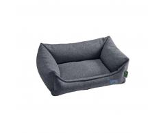 HUNTER Prag Hundesofa - dunkelblau - Außen: 70x50 cm, Innen: 55x40 cm
