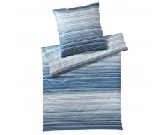 Elegante Ocean Bettwäsche aus Mako-Satin - sea - 80x80 cm