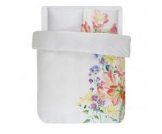 Essenza Favor Satin-Bettwäsche - Multi - 155x220 / 80x80 cm
