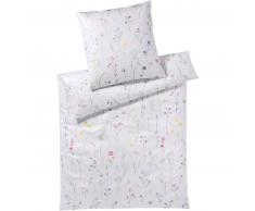 elegante Felice Bettwäsche-Set aus Mako-Jersey - flieder - 155x220 / 80x80 cm