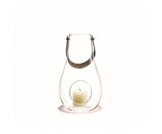 Holmegaard Design With Light Laterne - transparent - Höhe 29 cm