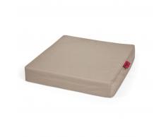 Outbag Tile Gartenstuhl-Auflage quadratisch Plus - mud - 45x45 cm - Höhe 8 cm
