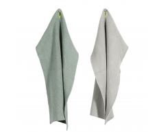 pad Monte Geschirrtuch 2er-Set - mint - 2 Tücher à 30x45 cm