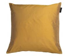 Linum SILK Kissenhülle - straw yellow E37 - 40x40 cm