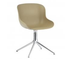 Normann Copenhagen Hyg Drehsessel - Sand - H 84 x L 54 x D 55,5 cm - Sitzhöhe 46 cm