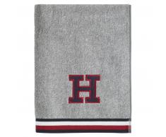 Tommy Hilfiger Teddy Duschtuch - grey - 70x140 cm