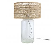 HK living Wicker bottle lamp Tischlampe