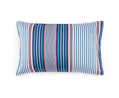 Tommy Hilfiger PAPAYA STRIPES Kopfkissenbezug aus Satin - papaya - 40x80 cm