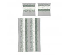 IRISETTE CAPRI 8052 MAKO-SATIN BETTWÄSCHE - farn - 135x200 / 80x80 cm