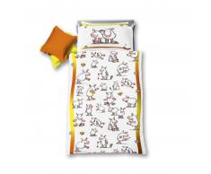 fleuresse Kids Bettwäsche-Set - bunt - 100x135 / 40x60 cm