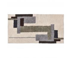Villa Collection Laerk Teppichläufer - grau/offwhite - 180x90 cm