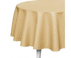 Pichler Casa Tischdecke - natur - Ø 170 cm