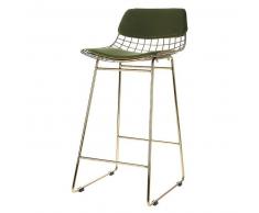 HK living Sitzkissen gefüllt für Wire Chair Barhocker