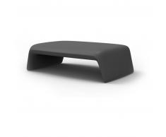 Vondom BLOW RGB LED Lounge Tisch - anthrazit - 79x120x35 cm