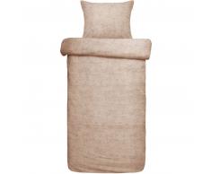 Damai Ebba Bettwäsche-Set aus Bio-Baumwolle - cotta - 135x200 / 80x80 cm