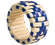 Lexington Wicker Serviettenring - Blue - One Size