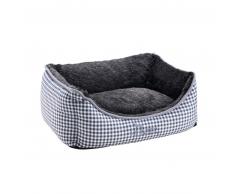 HUNTER Astana Hundesofa - grau - Außen: 60x45 cm, Innen: 50x40 cm