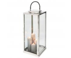 Fink SEVILLA Laterne XXL - Edelstahl - Höhe 78 cm - 30x30 cm
