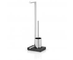 blomus MENOTO Toilettenbutler, 1 Rolle + 1 WC-Bürste