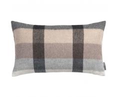 Elvang Intersection Kissenhülle - camel/white/grey - 30x50 cm
