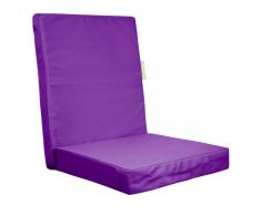 Outbag Highrise Gartenstuhl-Auflage Plus für Hochlehner - purple - Sitzfläche 45x45 cm - Rückenlehne H 60 x B 50 cm