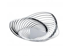 Alessi TRINITY Korbschale - edelstahl - Ø 26 cm - Höhe 7 cm