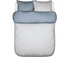 Marc O'Polo Skei Bettwäsche-Set mit Recycling-Baumwolle - blau - 155x220 / 80x80 cm