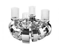 Fink Living Anello Adventskranz + Glas-Einsätze