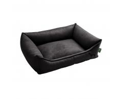 HUNTER Bologna Hundesofa - schwarz - Außen: 70x50 cm, Innen: 55x40 cm