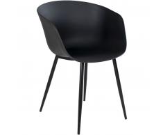 House Nordic Roda Stühle - 2er-Set - schwarz - 2er-Set: 53x54,5x79 cm