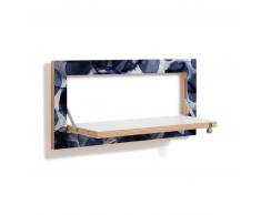 AMBIVALENZ Fläpps Bubbles Indigo by Pattern Studio Regal - Bubbles Indigo - H/B/T 27x60x18 cm